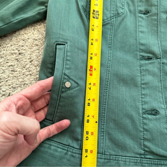 Liverpool Teal Denim Jacket - Picture 6 of 10